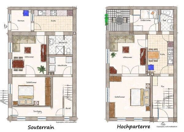 Souterrain && Hochparterre